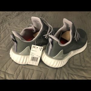 Adidas Alphaboost Grey Metal Running Shoes G54129
